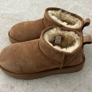 Brand NWT Ugg Minis in Chestnut
